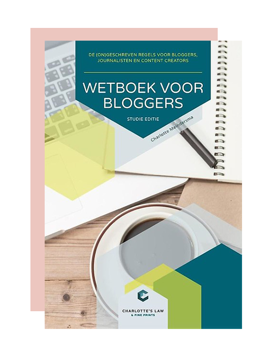 Wetboek voor bloggers - Charlotte Meindersma